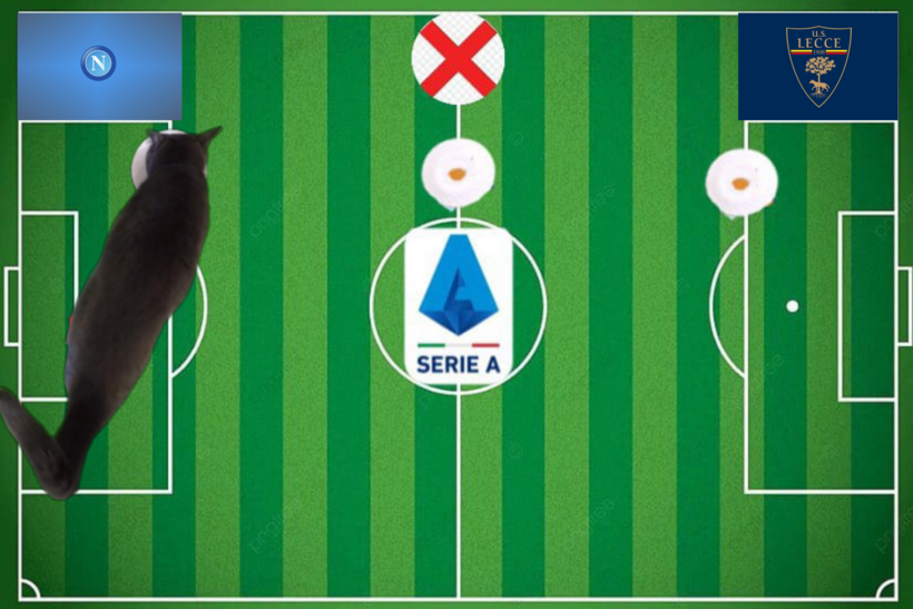 Lựa chọn của chú mèo tiên tri trước trận Napoli vs Lecce