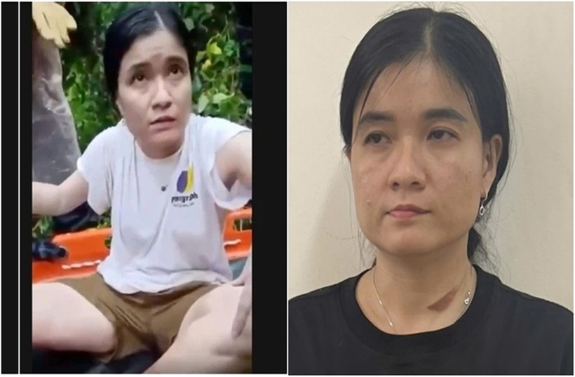 Nghi phạm Trần Nguyễn Thu Trang đầu độc người tình bằng xyanua, lao xe xuống đèo Bảo Lộc. (Ảnh: Báo Công an TP.HCM)