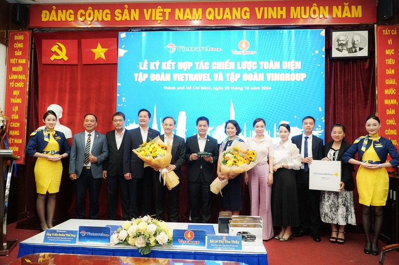 Tập đoàn Vietravel và Tập đoàn Vingroup sẽ cùng các công ty trong hệ sinh thái hợp tác chặt chẽ nhằm thúc đẩy du lịch và di chuyển thân thiện với môi trường