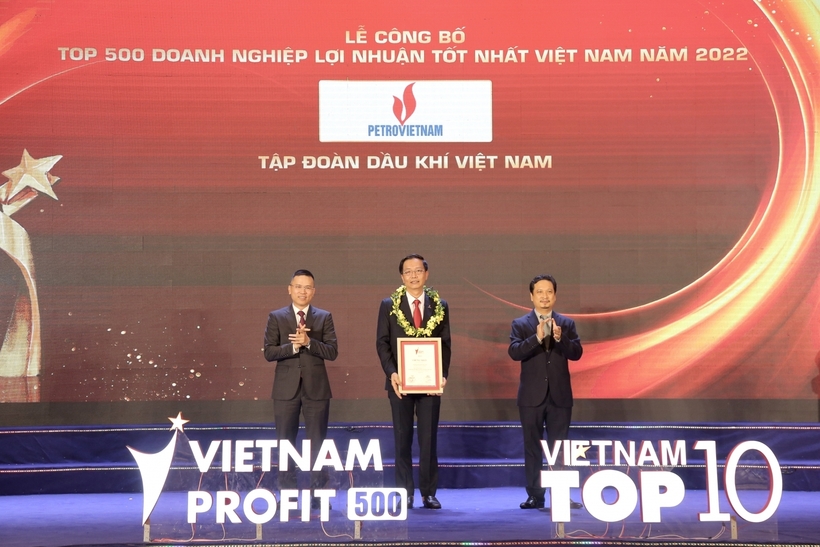 Petrovietnam 6 lần dẫn đầu Top 500 Doanh nghiệp lợi nhuận tốt nhất Việt Nam.