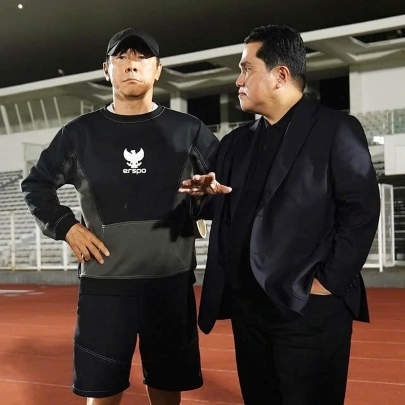 Ông Erick Thohir đặt mục tiêu sau khi kết thúc vòng bảng, ít nhất Indonesia phải vào top 4. Ảnh: PSSI