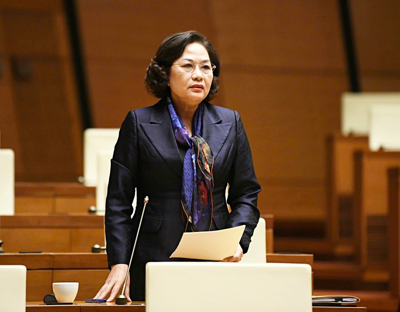 Thống đốc Ngân hàng Nhà nước Nguyễn Thị Hồng. Ảnh: Thanh Niên