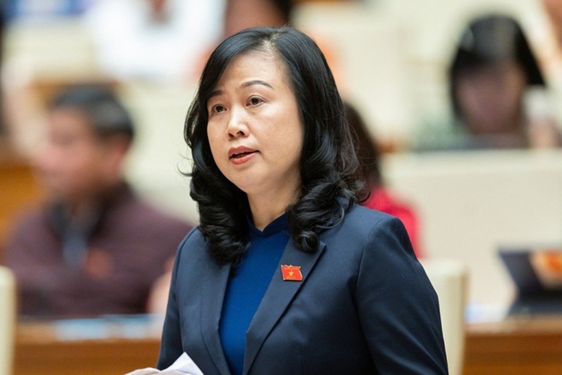Bộ trưởng Y tế Đào Hồng Lan. Ảnh: quochoi.vn