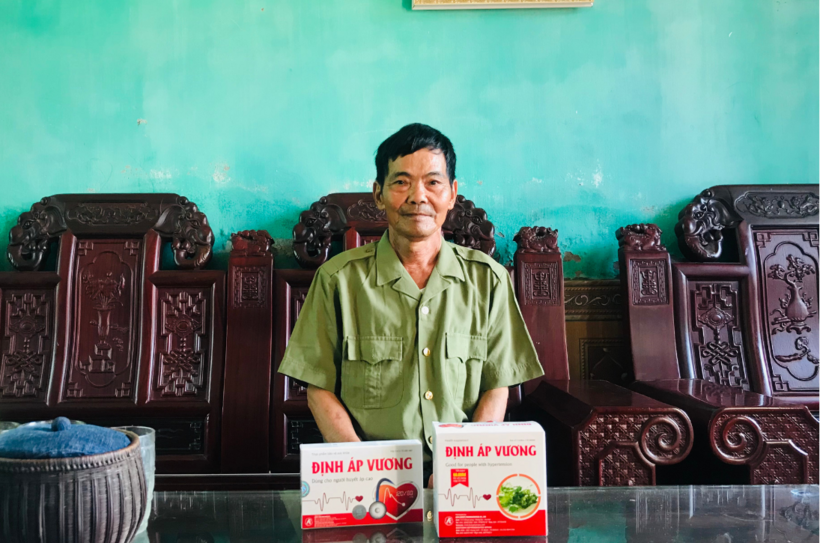Định Áp Vương - Thảo dược giúp ông Thành chiến thắng căn bệnh tăng huyết áp lâu năm