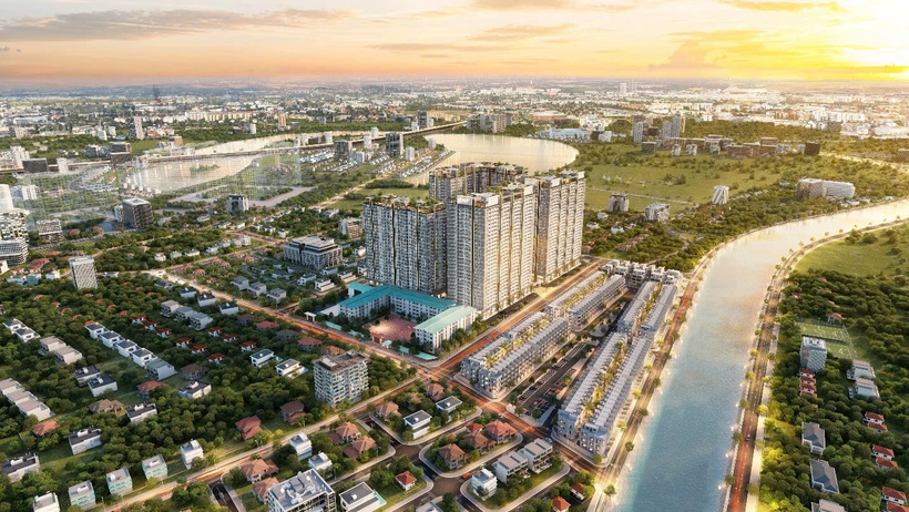 Trường tiểu học Chu Văn An nằm kế bên dự án Hanoi Melody Residences. Ảnh: Facebook trường TH Chu Văn An (Facebook)