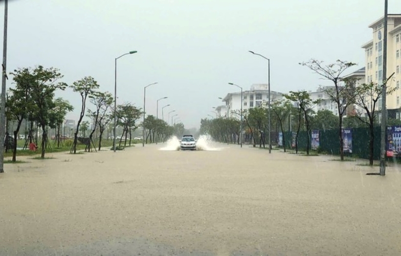 Dự báo từ sáng sớm 29/10 đến hết đêm 30/10, mưa lớn còn tiếp tục ở Nam Hà Tĩnh đến Thừa Thiên-Huế. Ảnh minh họa: Tiền Phong