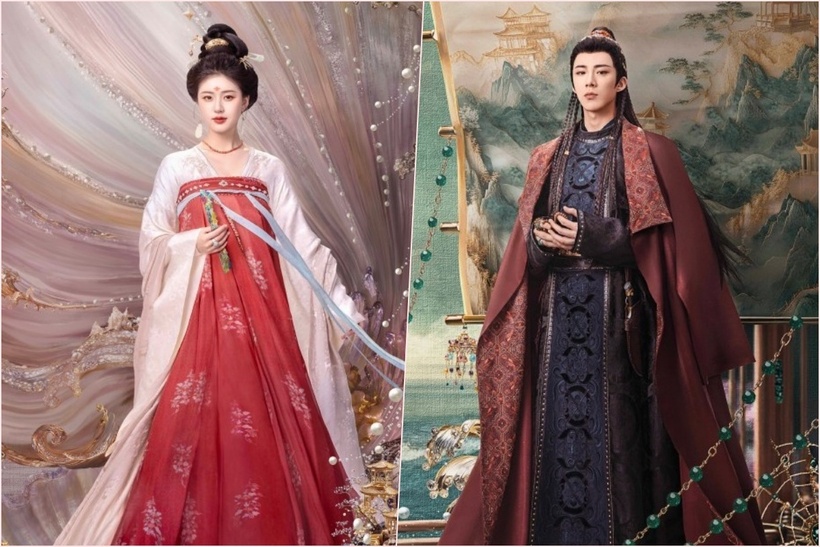 Triệu Lộ Tư đảm nhận vai nữ chính Đoan Ngọ/ Tô Mạc Già, còn Lưu Vũ Ninh vào vai nam chính Yến Tử Kinh trong phim Rèm Ngọc Châu Sa.