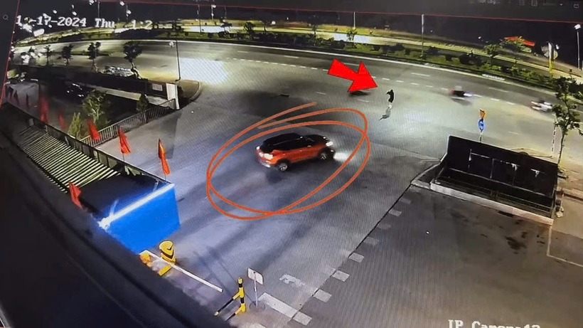 Hình ảnh Bình "đen" nổ súng bắn đối thủ ở Hải Phòng. Ảnh: Báo Giao thông