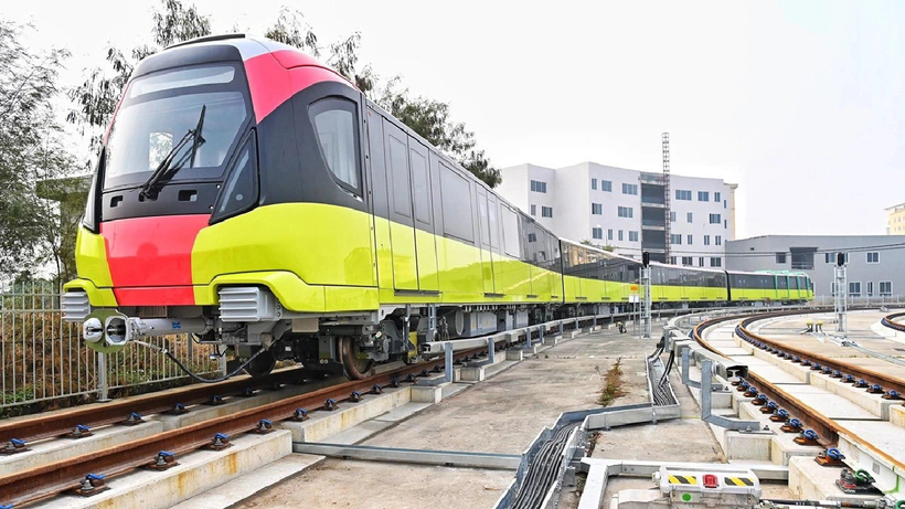 Dự án đường sắt đô thị Nhổn - ga Hà Nội cũng rơi vào tình trạng chậm tiến độ nhiều năm, đội vốn đầu tư. Ảnh: Tuổi trẻ TP.HCM