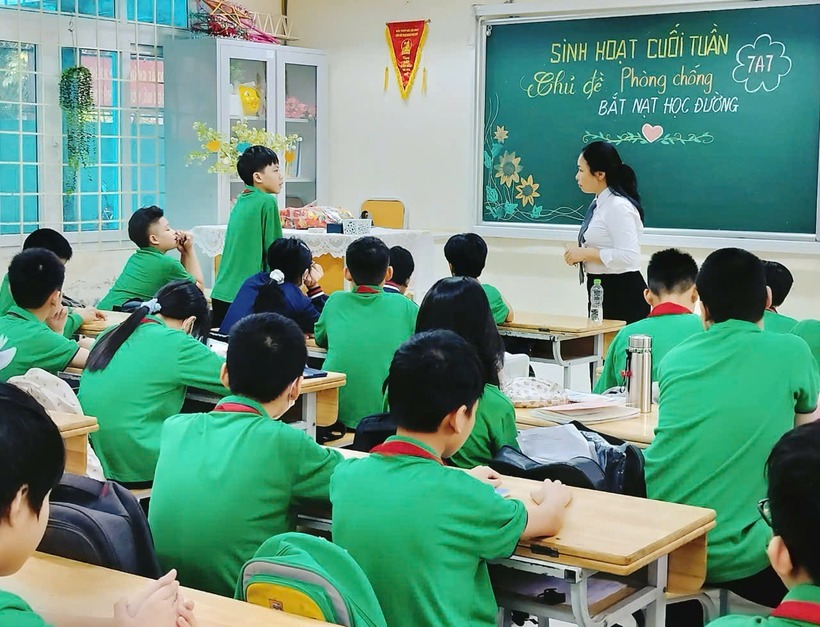 Tuyên truyền phòng chống bạo lực học đường ở khối lớp 7