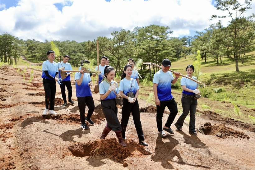 SASCO trồng cây xanh tặng "xứ sở ngàn thông" Đà Lạt - 2