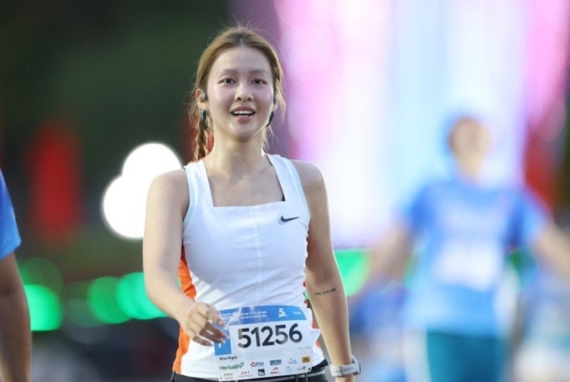 Khả Ngân là một trong những đại sứ DNSE Aquaman Vietnam 2024, cùng với Ánh Viên, Lâm Quang Nhật