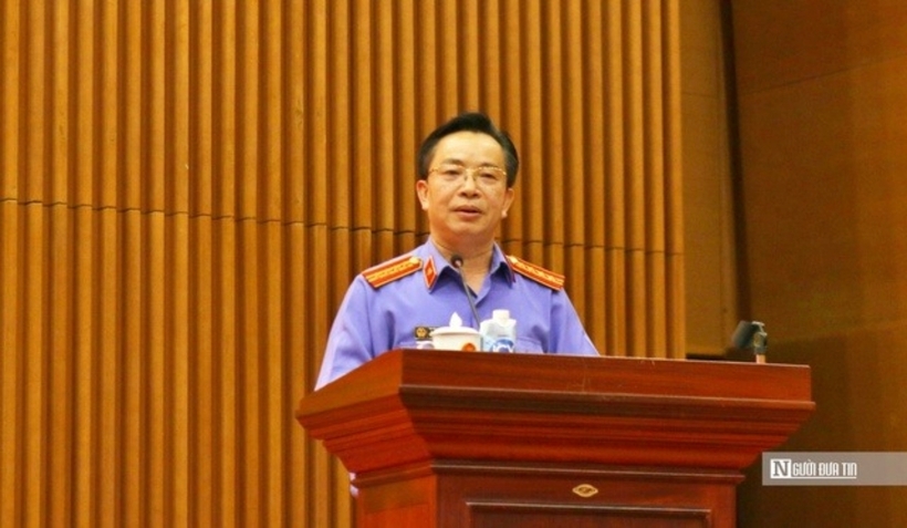 Ông Trần Hữu Thanh báo cáo tổng kết công tác Hội, nhiệm kỳ 2019-2024