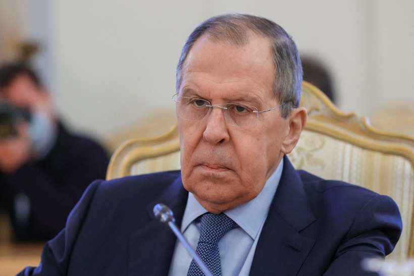 Ngoại trưởng Nga Sergey Lavrov. Ảnh: Reuters