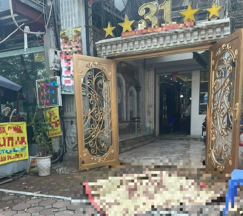 Hiện trường vụ việc. Ảnh: Dân Trí