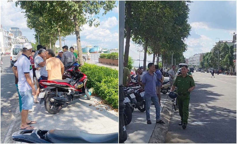 Hiện trường vụ phát hiện thi thể người phụ nữ. (Ảnh: Tiền phong)