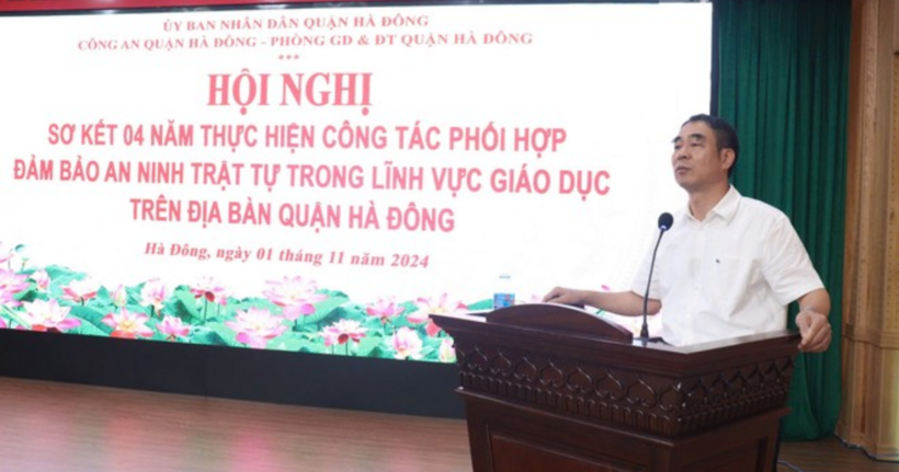 Ông Phạm Văn Chiến, Phó Chủ tịch UBND quận Hà Đông.