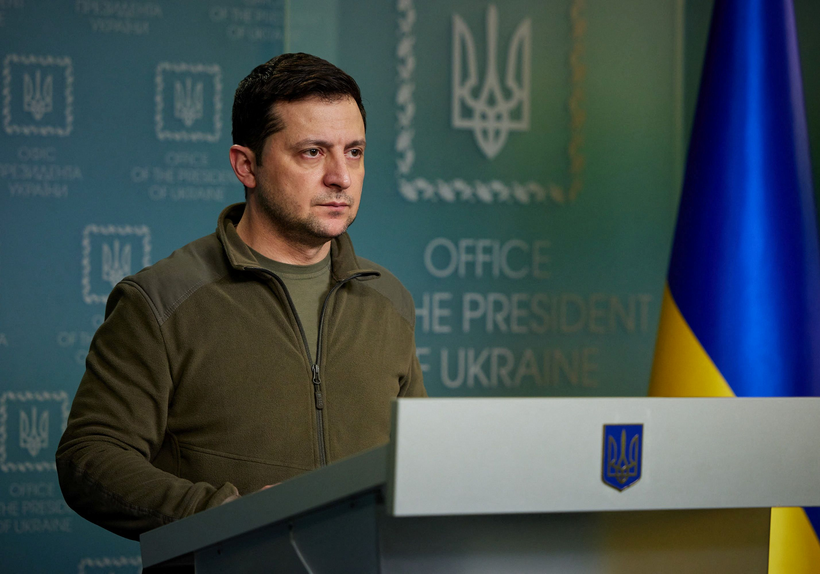 Tổng thống Ukraine Volodymyr Zelensky. Ảnh: CNN