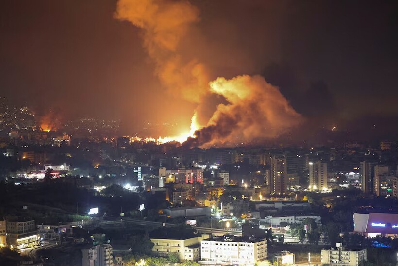 Một cuộc không kích của Israel. Ảnh minh họa