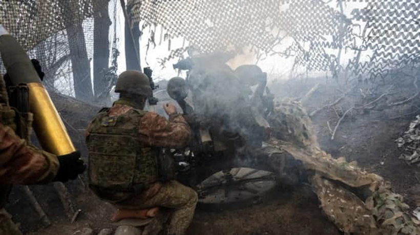 Binh sĩ Ukraine tham gia cuộc giao tranh trong xung đột với Nga. Ảnh: Getty Images.