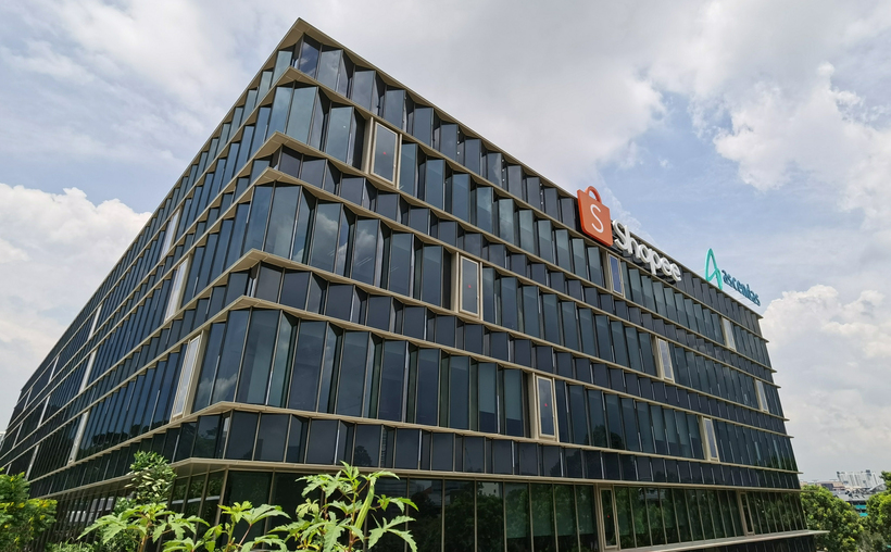 Công ty mẹ Shopee có trụ sở tại Singapore. Ảnh: Internet