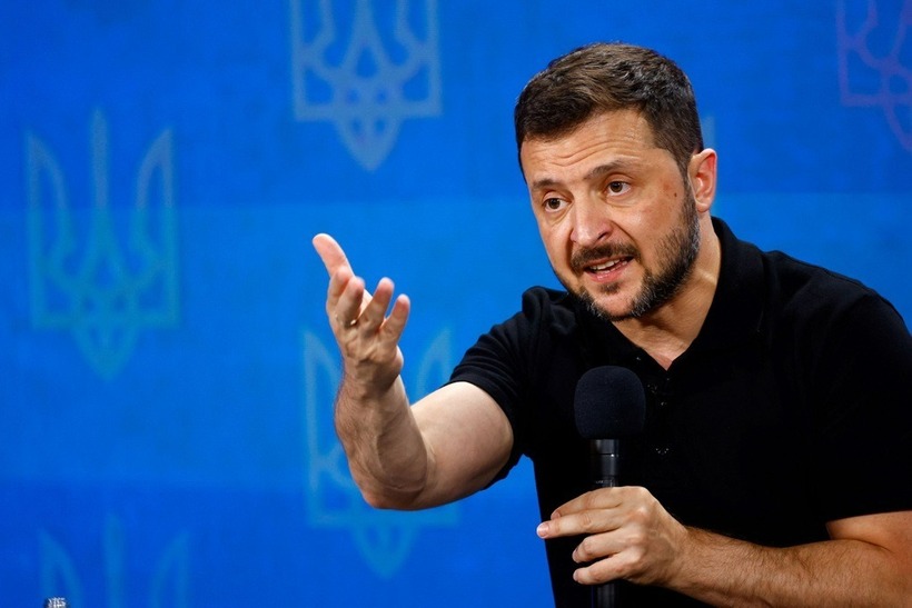 Tổng thống Ukraine Volodymyr Zelensky. Ảnh: Reuters