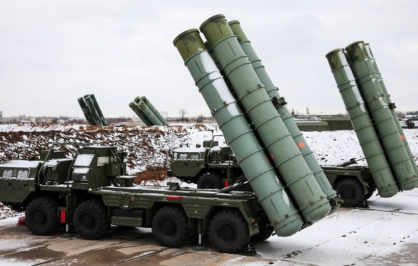 Hệ thống phòng không S-400 của Nga. Ảnh: Tass