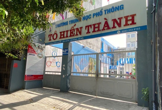 Trường THPT Tô Hiến Thành. Ảnh: Tiền phong