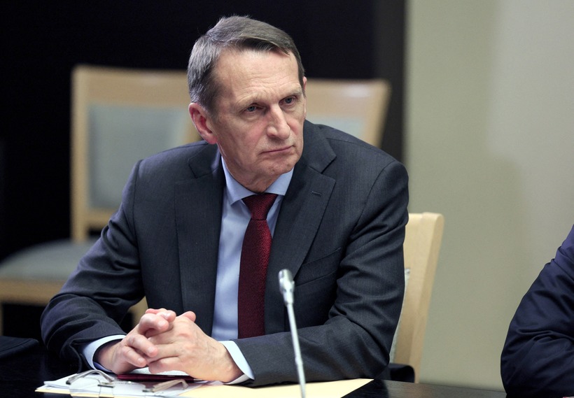 Giám đốc Cơ quan Tình báo Đối ngoại Nga Sergey Naryshkin. Ảnh: Reuters