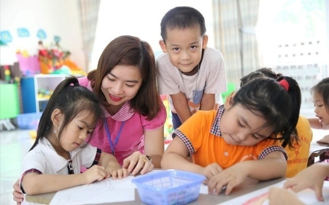 Tiêu chuẩn chức danh nghề nghiệp giáo viên mầm non được phân theo hạng