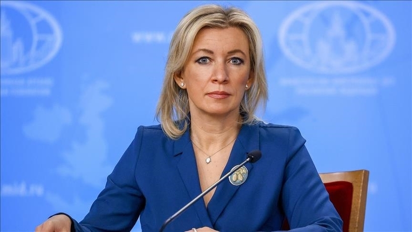 Người phát ngôn Bộ Ngoại giao Nga, bà Maria Zakharova. Ảnh: Reuters