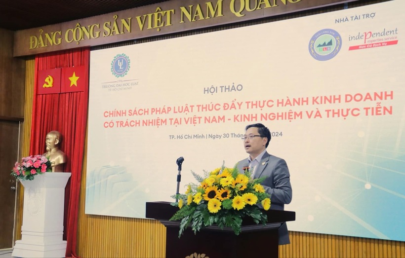 PGS.TS. Trần Việt Dũng – Phó Hiệu trưởng Trường Đại học Luật TP.HCM