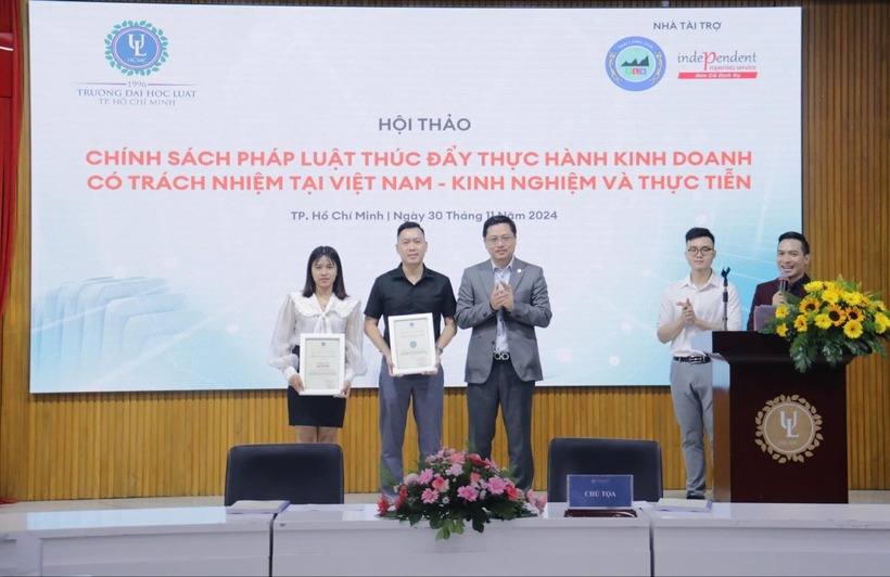 Trường Đại học Luật TP.HCM tổ chức hội thảo: “Chính sách pháp luật thúc đẩy thực hành kinh doanh”  - 3