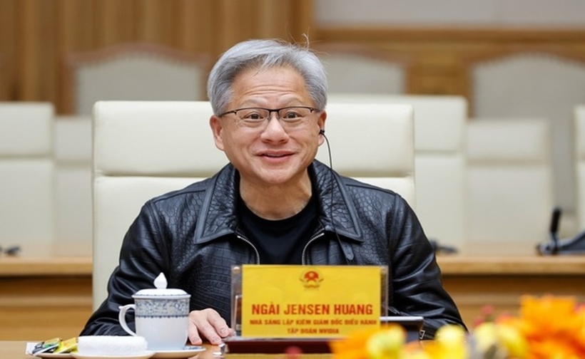 Chủ tịch NVIDIA Jensen Huang (Ảnh: VGP).