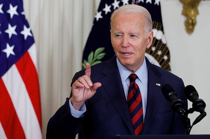 Tổng thống Mỹ Joe Biden. Ảnh: Reuters