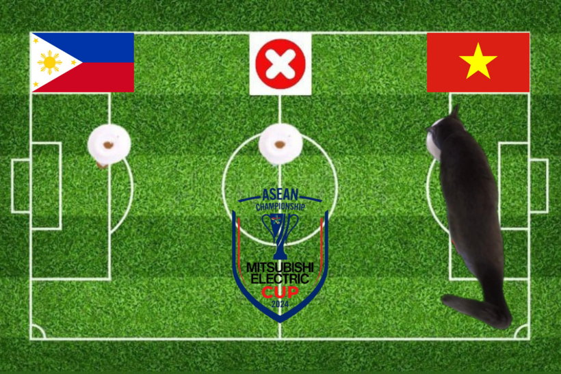 Mèo tiên tri dự đoán kết quả trận Philippines vs Việt Nam