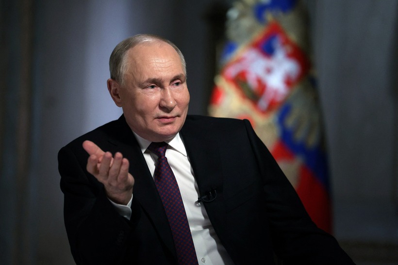 Tổng thống Nga Vladimir Putin. Ảnh: Reuters