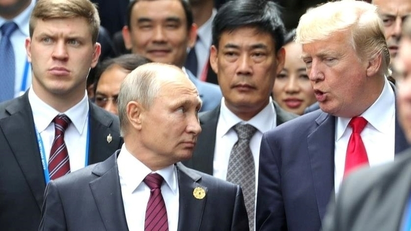 Tổng thống đắc cử Mỹ Donald Trump đang chờ các cuộc đàm phán với Tổng thống Nga Vladimir Putin. Ảnh: Anadolu