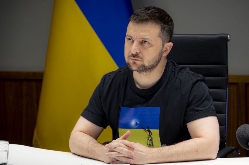 Tổng thống Ukraine Volodymyr Zelensky. Ảnh: Getty