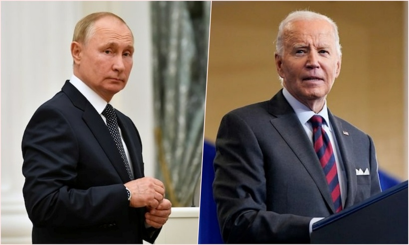 Tổng thống Nga Vladimir Putin và Tổng thống Mỹ Joe Biden. Ảnh: Sputnik, Reuters