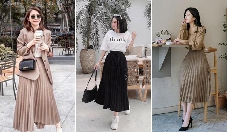 Chân váy dài mang đến vô vàn lựa chọn cho phái đẹp thể hiện phong cách thời trang riêng.