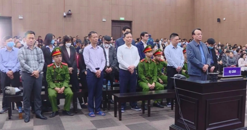 Các bị cáo trong vụ án xảy ra tại Tập đoàn Tân Hoàng Minh - là vụ án có số lượng bị hại thi hành án lên đến hơn 6.600 người.