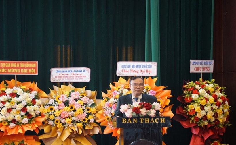 Ông Nguyễn Bá Sơn, Ủy viên Ban Thường vụ Hội Luật gia Việt Nam, ghi nhận Hội Luật gia tỉnh Quảng Nam trong nhiệm kỳ qua đạt nhiều thành tựu quan trọng.