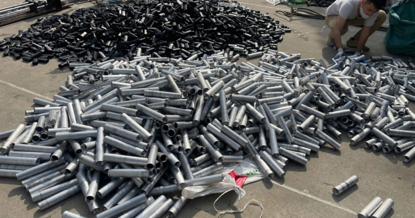 Tang vật thu giữ.