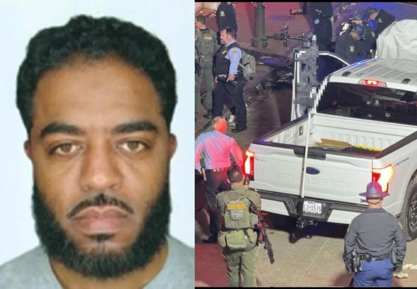 Nghi phạm Shamsud-Din Jabbar, 42 tuổi. Ảnh: X/AT