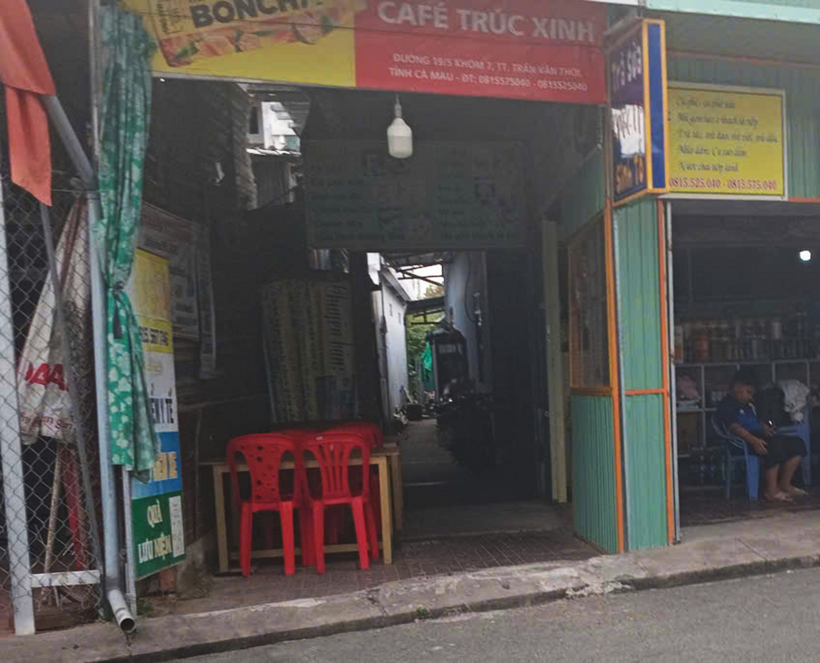 Nhà trọ gia đình của ông Nghiệp, nơi ông có hành động sàm sỡ nữ sinh. Ảnh: Tuổi Trẻ