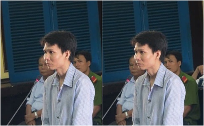 Bị cáo Lê Trung Hiếu tại tòa. (Ảnh: Sài Gòn giải phóng)