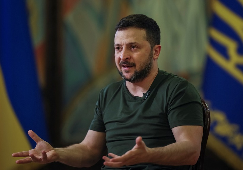 Tổng thống Ukraine Volodymyr Zelensky. Ảnh: Reuters