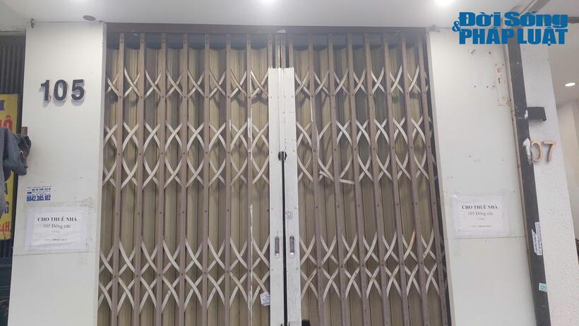 Nhiều mặt bằng vẫn "cửa đóng then cài" tìm khách thuê.