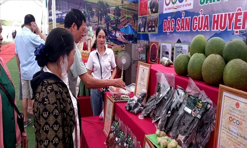 Các hoạt động xúc tiến thương mại được tổ chức thường niên nhằm thúc đẩy tiêu thụ các sản phẩm OCOP gắn với phát triển thương mại điện tử.